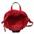 Wolly Red and Black Jacquard Tote Bag