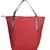 carryall red canvas tote bag