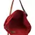 carryall red canvas tote bag