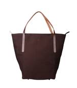 carryall brown canvas tote bag