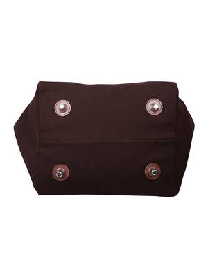 carryall brown canvas tote bag 4
