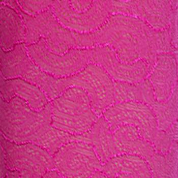 Pink 3/4 Net Sleeves Lycra Princess Cut Stretchable blouse 4
