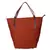 carryall rust canvas tote bag