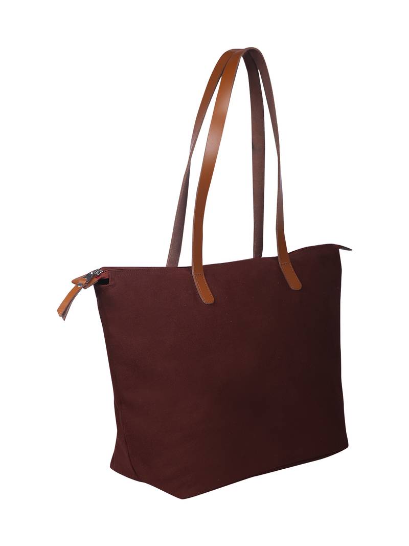 hoist maroon canvas tote bag