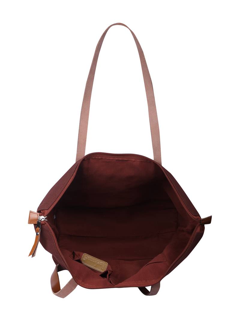 hoist maroon canvas tote bag