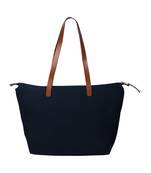 hoist navy blue canvas tote bag