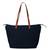 hoist navy blue canvas tote bag