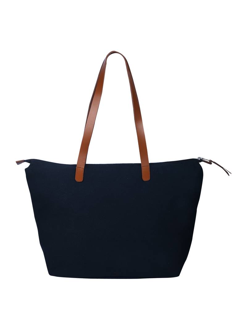 hoist navy blue canvas tote bag