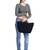 hoist navy blue canvas tote bag