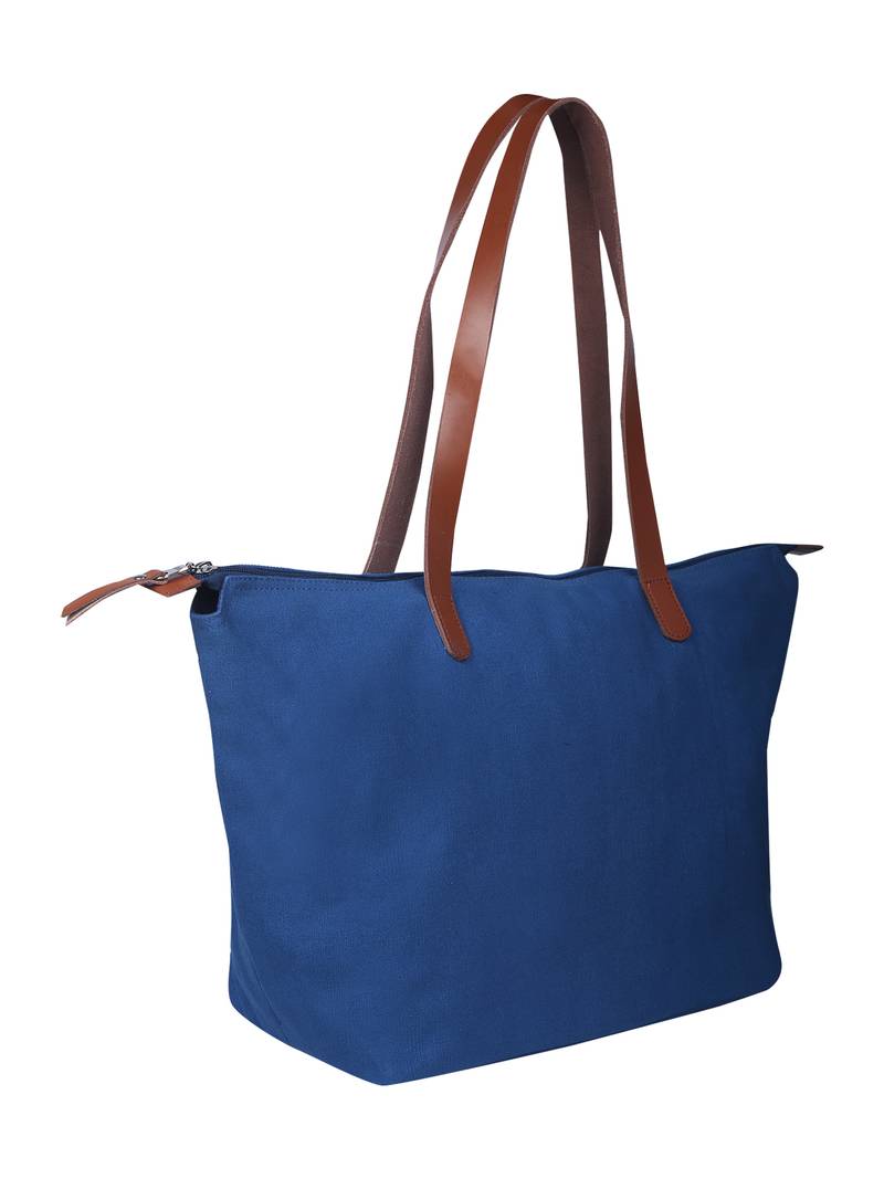 hoist royal blue canvas tote bag