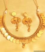 Gorgeous Temple Jewellery Coin Necklace