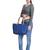 hoist royal blue canvas tote bag