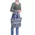 Nava Jacquard Blue Tote Bag