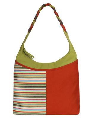 Caliber Canvas cotton Red Shoulder Bag 1