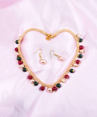 Multicolor Pearl Necklace  Sets 1
