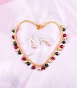 Multicolor Pearl Necklace  Sets