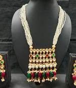 Multicolor Designer Kundan Necklace Sets