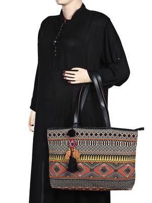 Neon Multicoloured Jacquard Shoulder bag 6