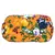 Florid Orange and multicoloured Canvas Shoulder bag