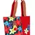 Flora Women's Canvas Red Tote bag