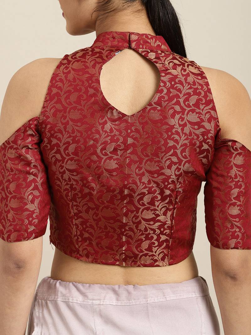 Inddus Sea Green Satin Georgette Lace Bordered Saree With Blouse