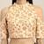 Inddus Black Georgette Foil Print Saree With Embroidered Blouse