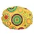 Orb Yellow Canvas Hobo Bag