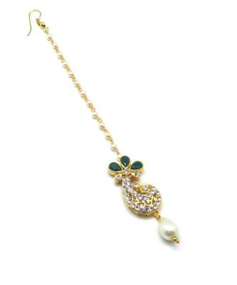 Gold Plated Maang Tikka For Women And Girls 3