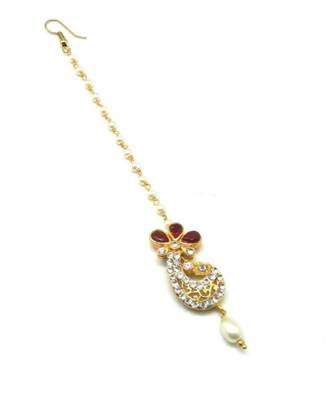 Gold Plated Maang Tikka For Women And Girls 1