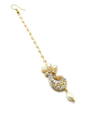 Gold Plated Maang Tikka For Women And Girls 3