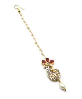 Gold Plated Maang Tikka For Women And Girls 2