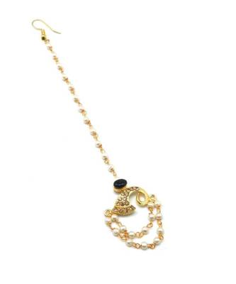 Gold Plated Maang Tikka For Women And Girls 1