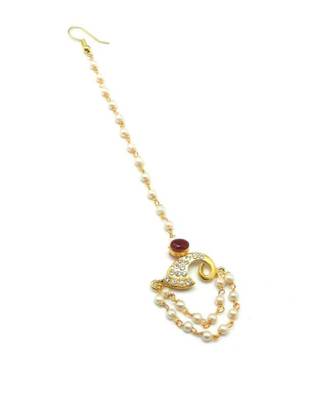 Gold Plated Maang Tikka For Women And Girls 1