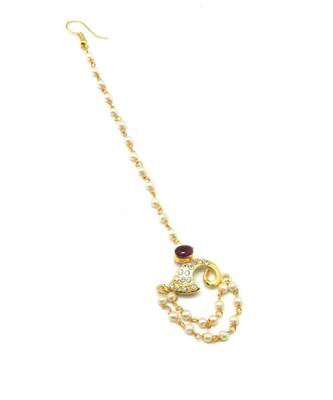 Gold Plated Maang Tikka For Women And Girls 1