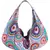 Orb Grey Canvas Hobo Bag
