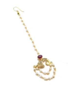 Gold Plated Maang Tikka For Women And Girls 1
