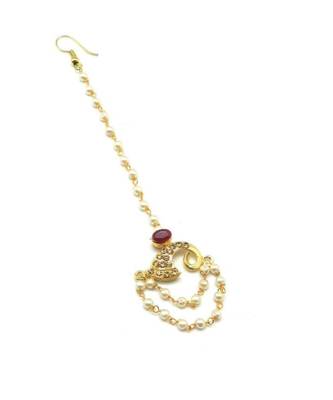 Gold Plated Maang Tikka For Women And Girls 3