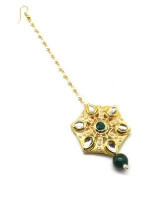 Gold Plated Maang Tikka For Women And Girls 1