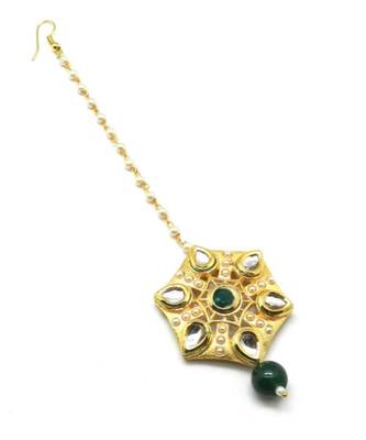 Gold Plated Maang Tikka For Women And Girls 2