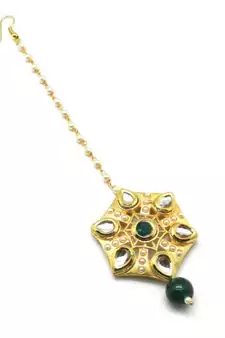 Gold Plated Maang Tikka For Women And Girls