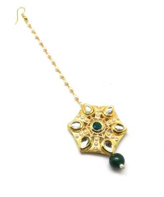 Gold Plated Maang Tikka For Women And Girls 3