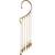 Copper color bullet ear cuff earring