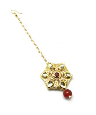 Gold Plated Maang Tikka For Women And Girls 2