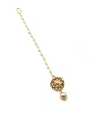 Gold Plated Maang Tikka For Women And Girls 1