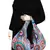 Orb Grey Canvas Hobo Bag