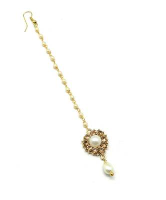 Gold Plated Maang Tikka For Women And Girls 1
