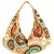 Orb Yellow Canvas Hobo Bag