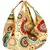 Orb Yellow Canvas Hobo Bag