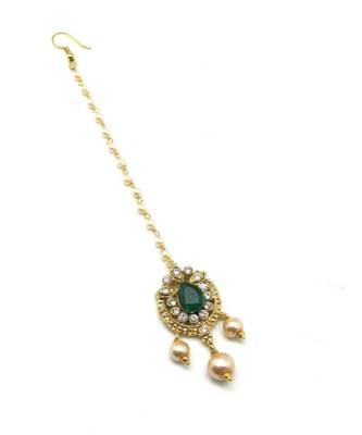 Gold Plated Maang Tikka For Women And Girls 2