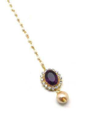 Gold Plated Maang Tikka For Women And Girls 1